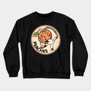 Rockford Peaches Baseball Team Crewneck Sweatshirt